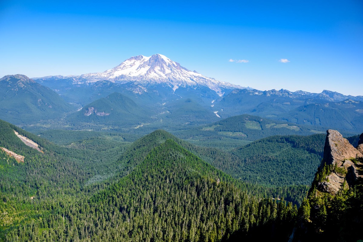 Volcano Mt Rainier